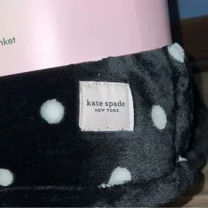 kate spade Bedding Kate Spade King Black White Polka Dots
